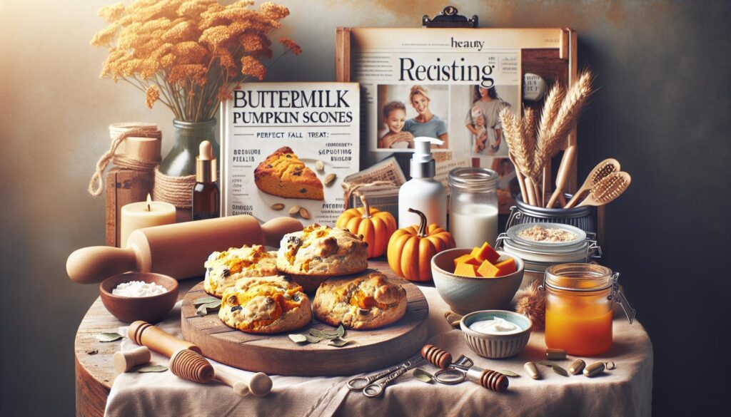 Buttermilk Pumpkin Scones: Perfect Fall Treat