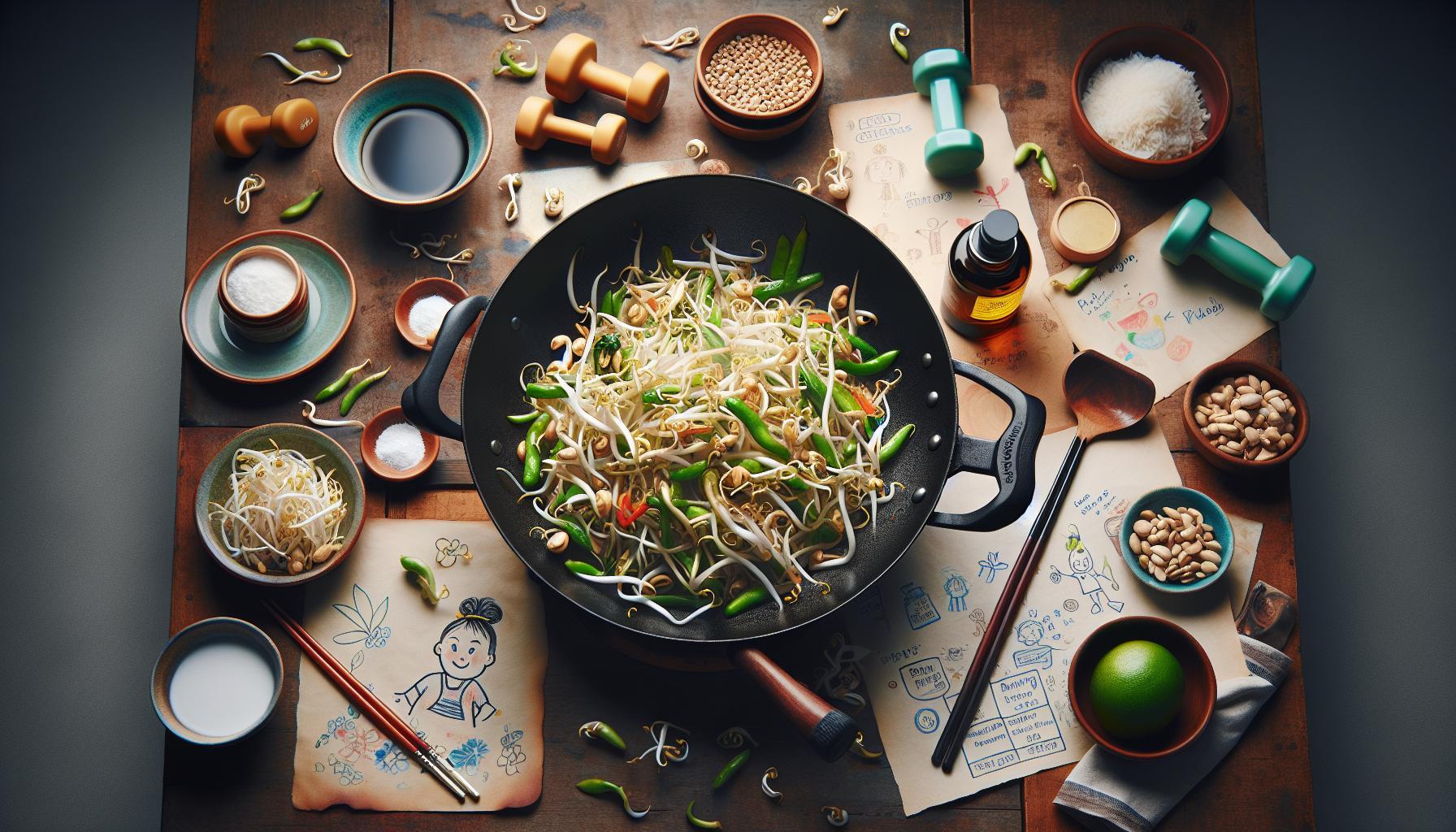 Easy Chinese Recipes: Bean Sprouts Stir Fry