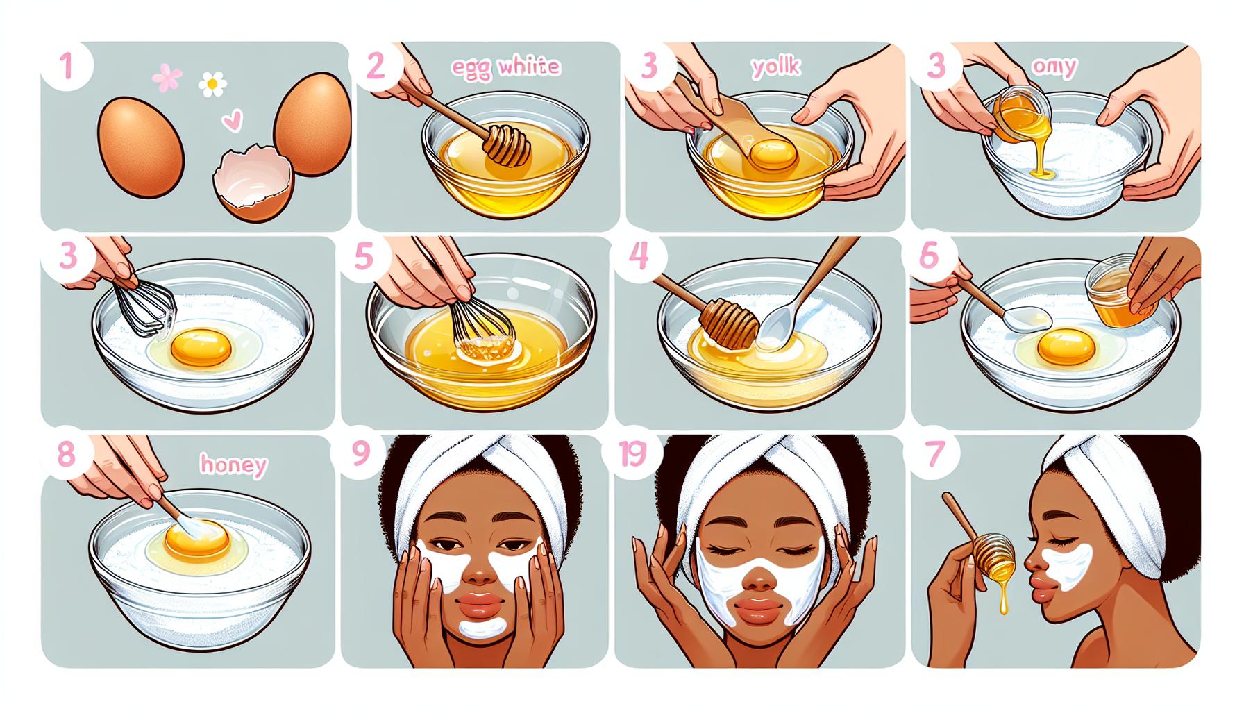 How to ​Create an Egg White Face Mask