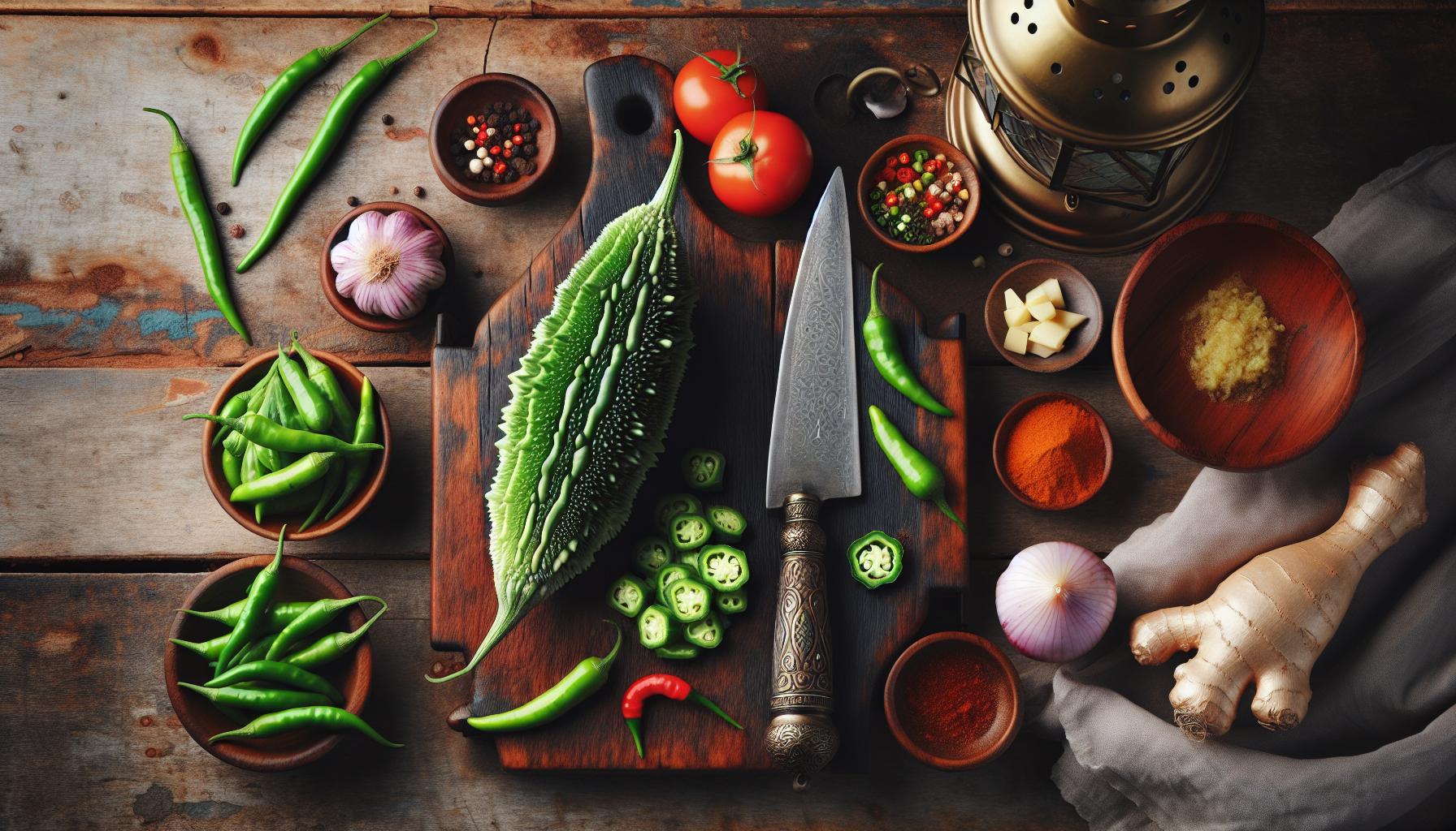 Essential Ingredients for Hairy Gourd Dish