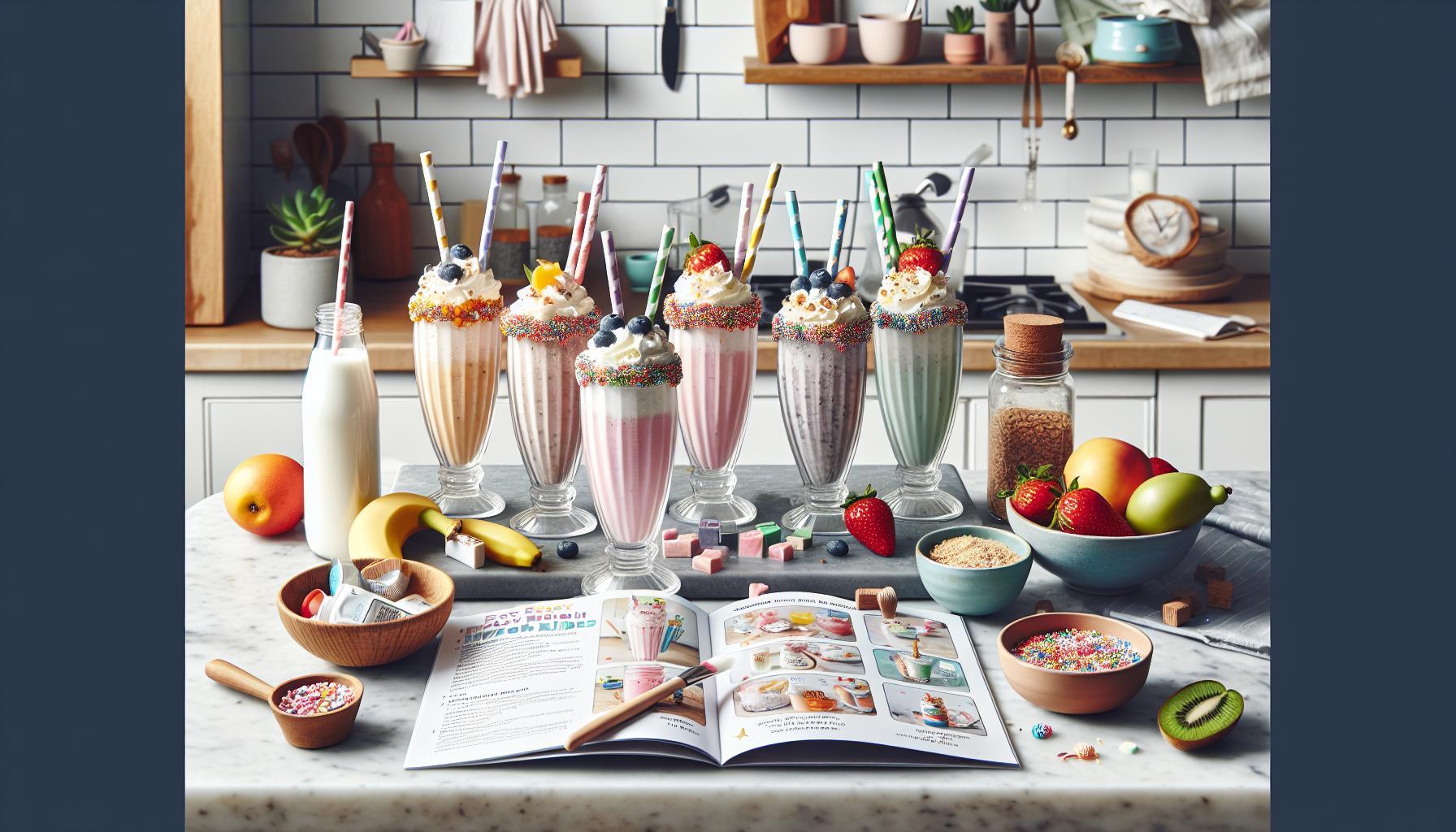 Easy Milkshake Recipes for Kids: Fun and Delicious Treats 1 Easy Milkshake Recipes for Kids: Fun and Delicious Treats