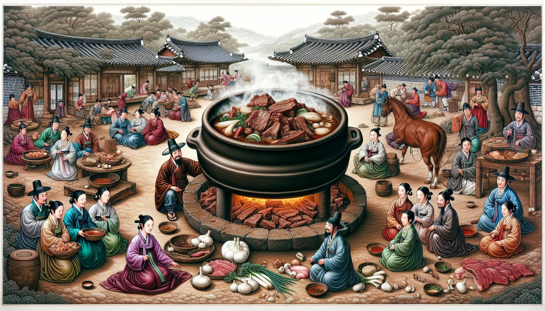 Understanding Korean Kalbi Tang Origins