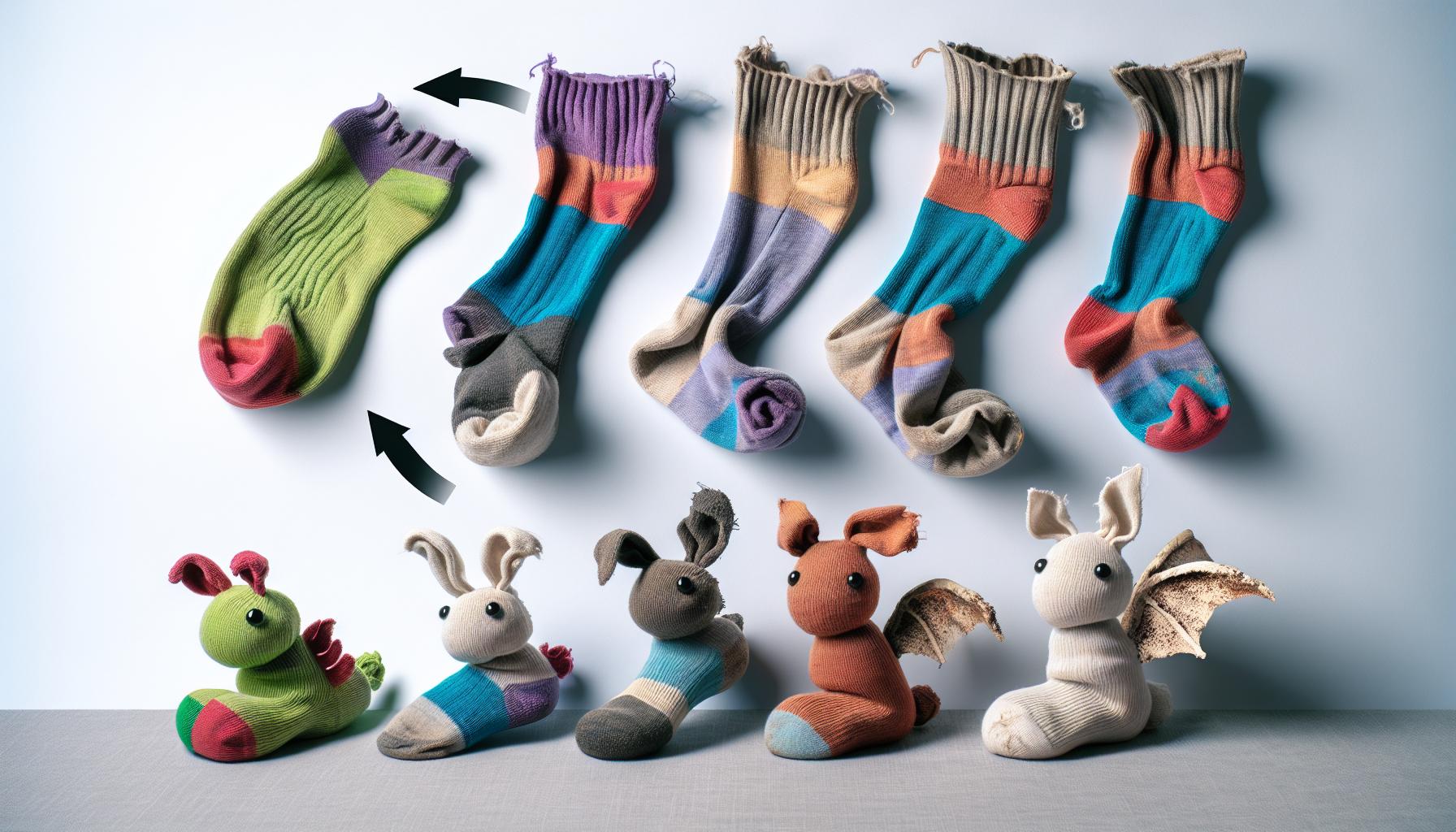 Turn Old ​Socks​ into ⁣Playful Toys