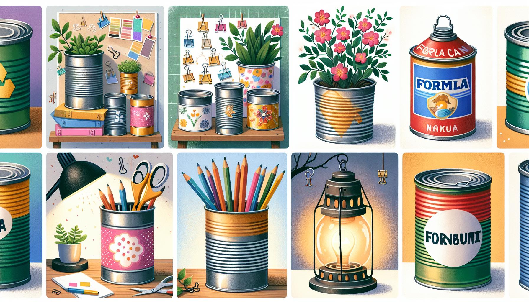 Creative Upcycling Ideas for Formula Cans
