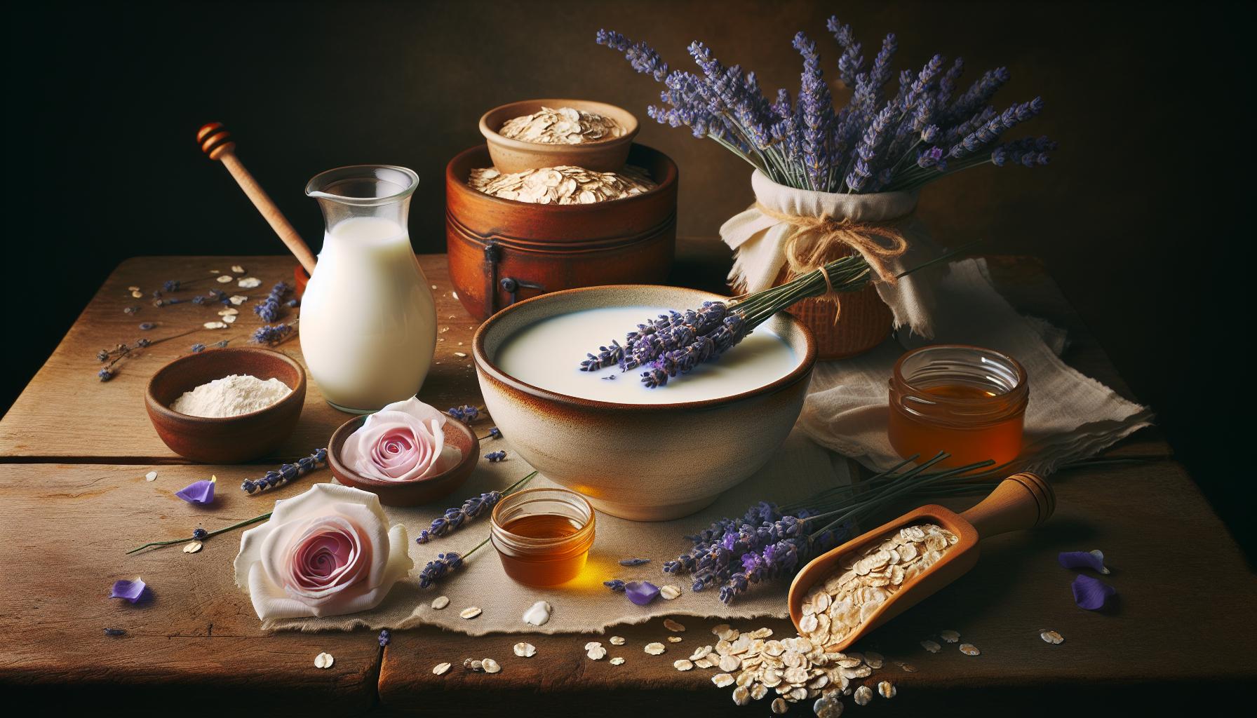 Homemade Skin Whitening Milk Bath Recipes: Brighten Your Skin Naturally 2 Key Ingredients for Effective Milk Baths