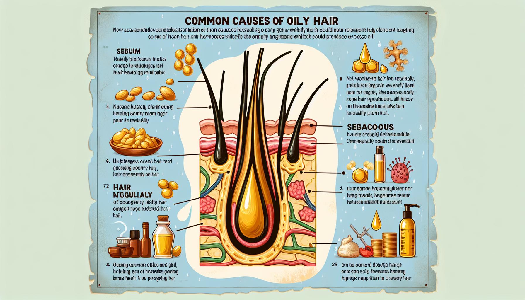 How to Make Oily Hair Less Oily Naturally 2 Understanding Oily Hair Causes