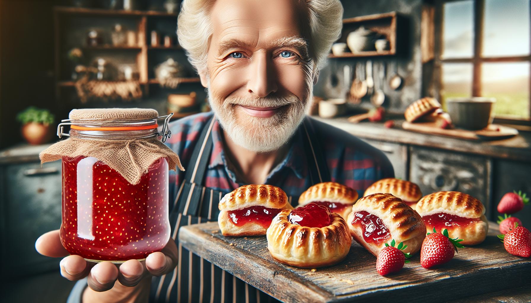 Strawberry Jam Puffs: Quick and Sweet Pastry Treats 2 Discover the Joy of Strawberry Jam Puffs