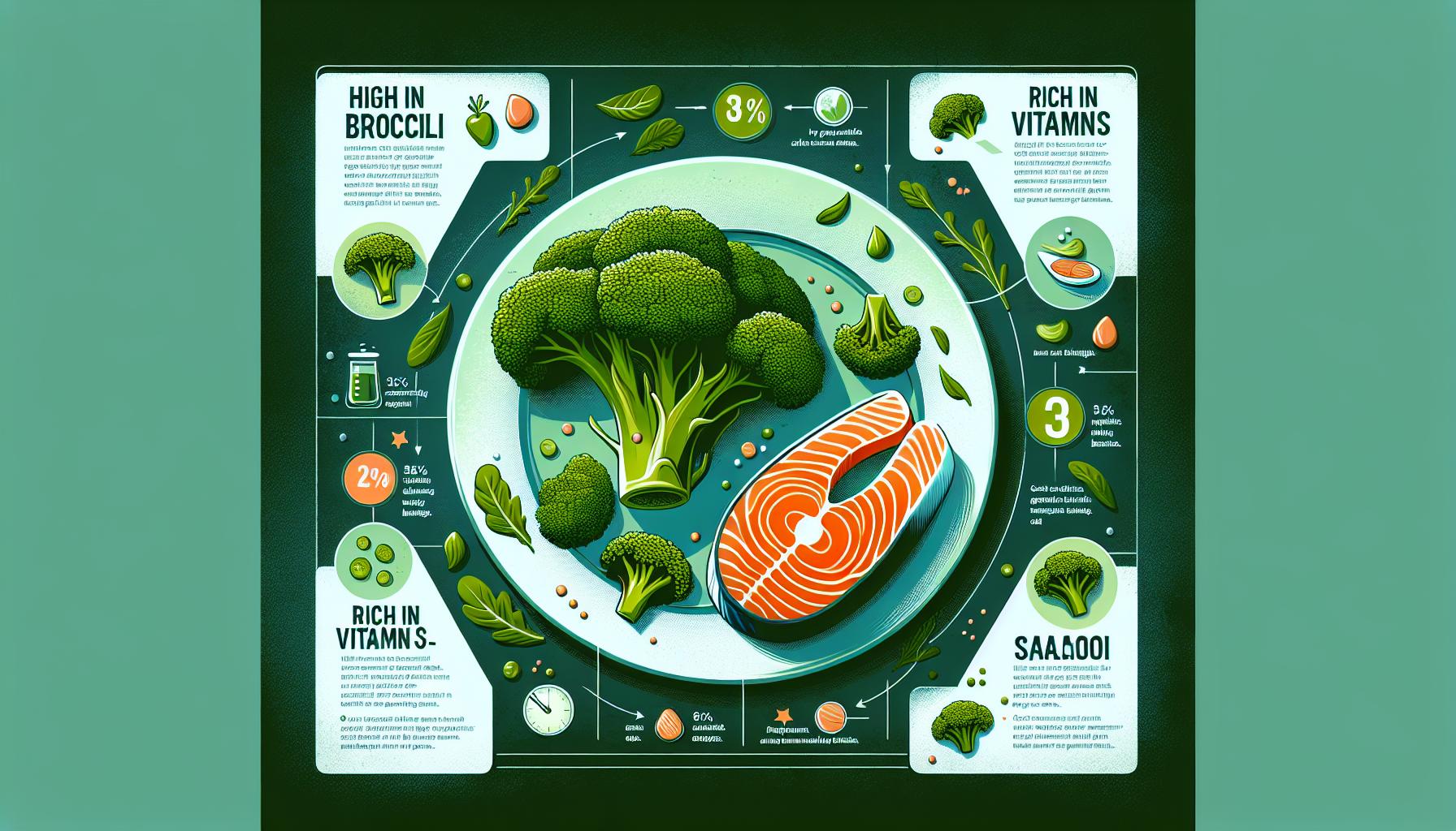 Health Benefits of Broccoli and Salmon