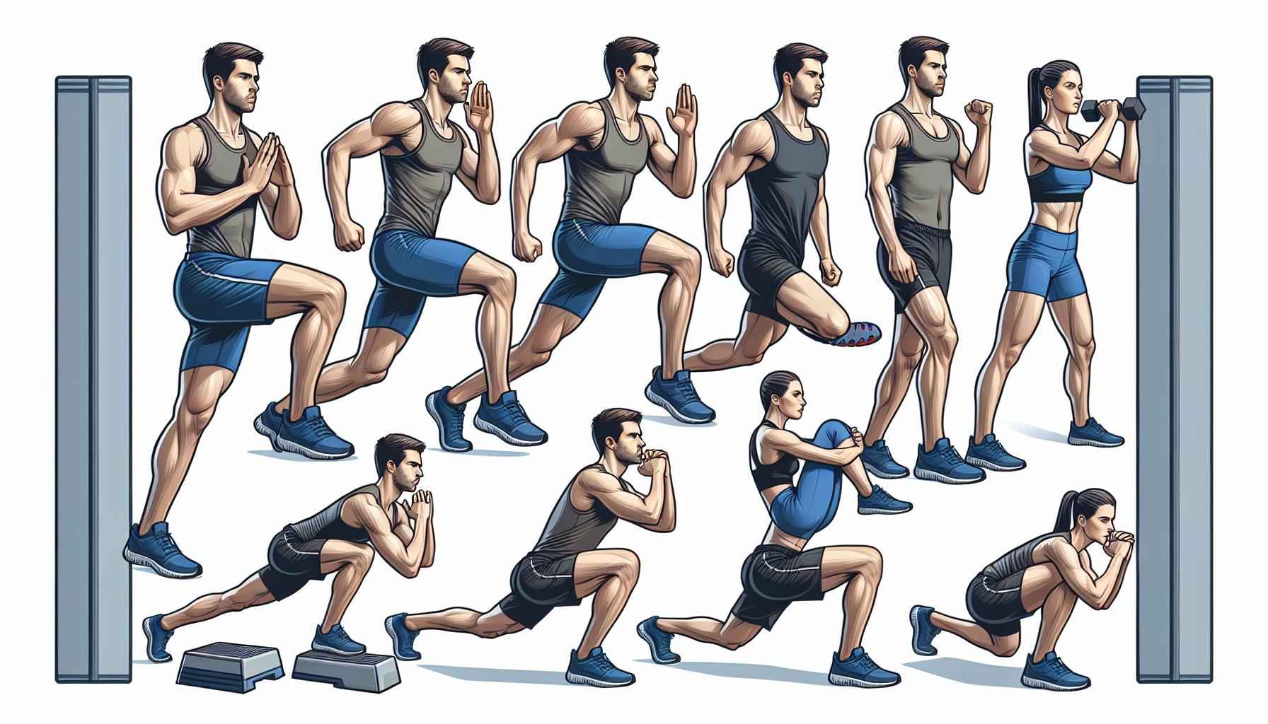 Leg Toning Exercises at Home for Women: Sculpt Your Dream Legs 2 Effective Bodyweight Exercises for Legs