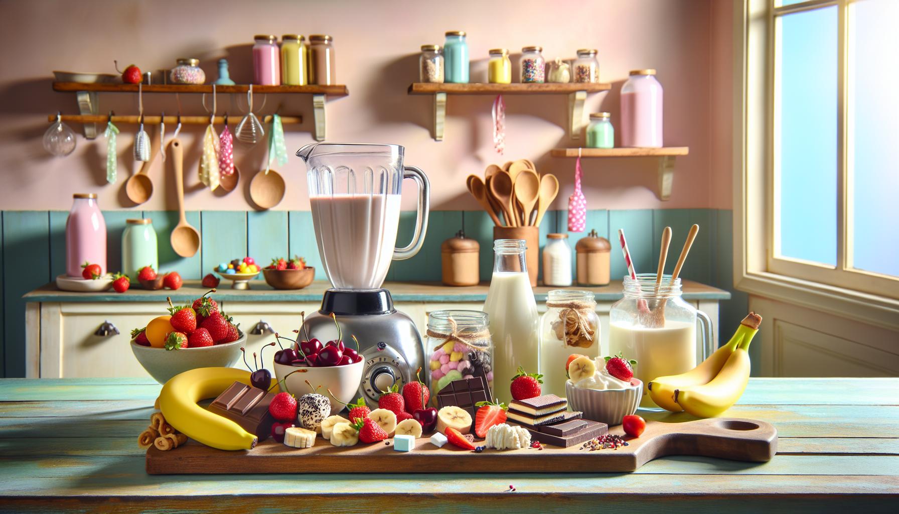 Creative Ingredients for Fun Milkshakes