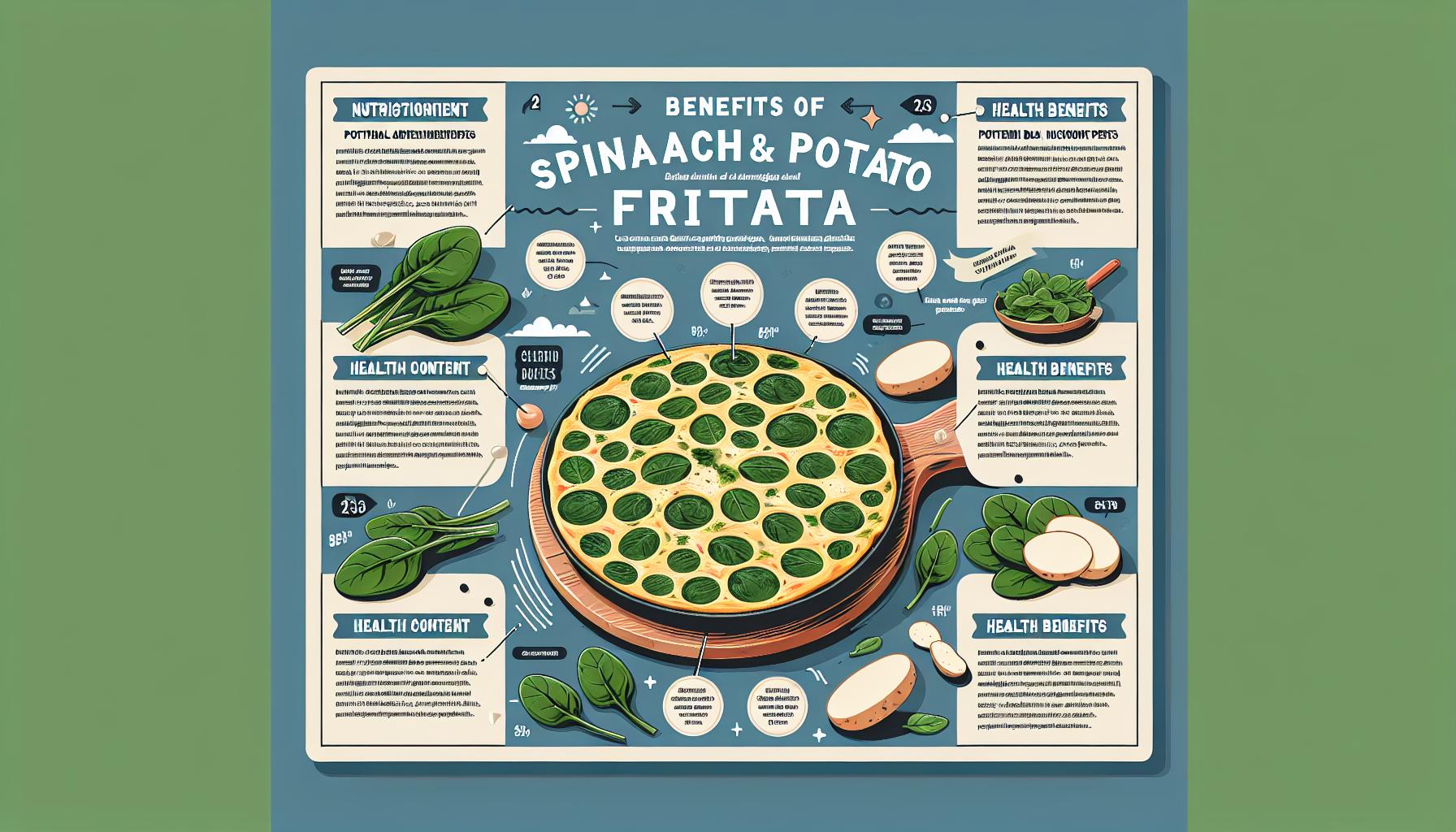 Benefits of Spinach and Potato Frittata