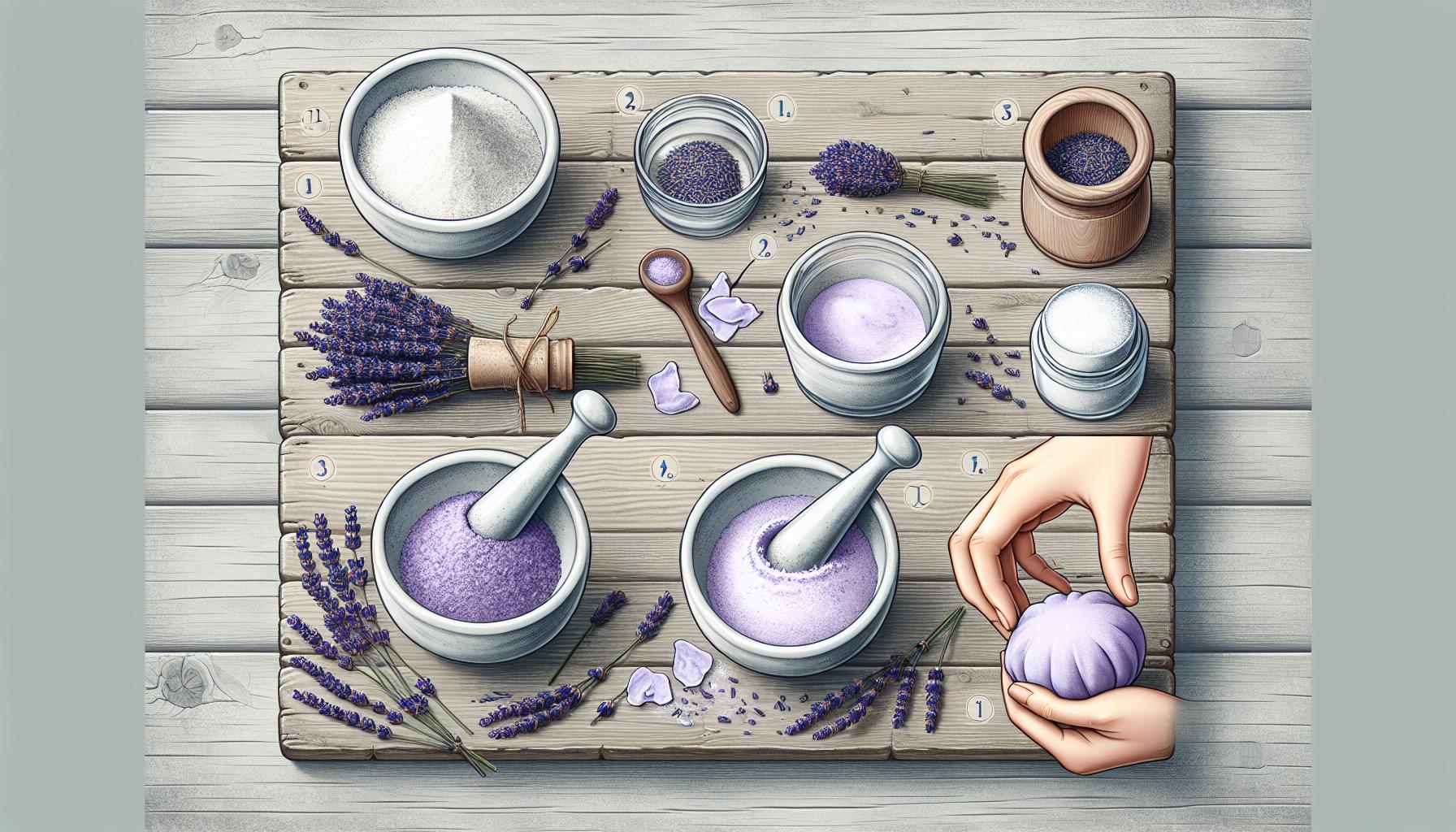 Make Homemade Lavender Body Powder: Soothing and Fragrant 2 Craft Your Own Lavender Body Powder