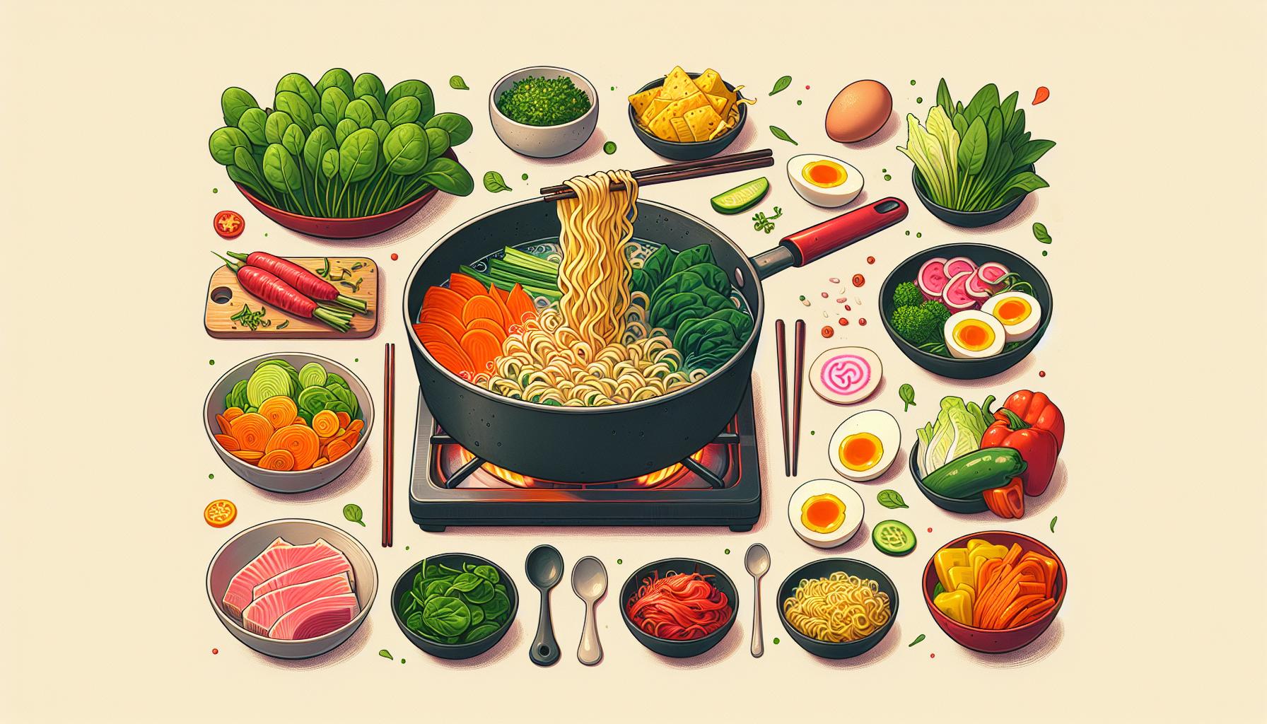 Make Instant Ramen Better and Healthy: Transform Your Favorite Comfort Food 2 Elevate Instant Ramen with Nutrient Boosts