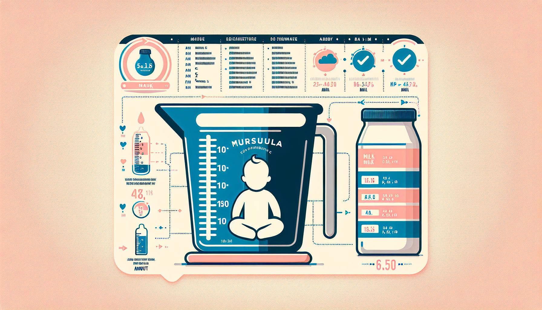 How Much Milk Formula to Feed Baby: A Parent’s Guide 3 Determining the Right Milk Formula Amount