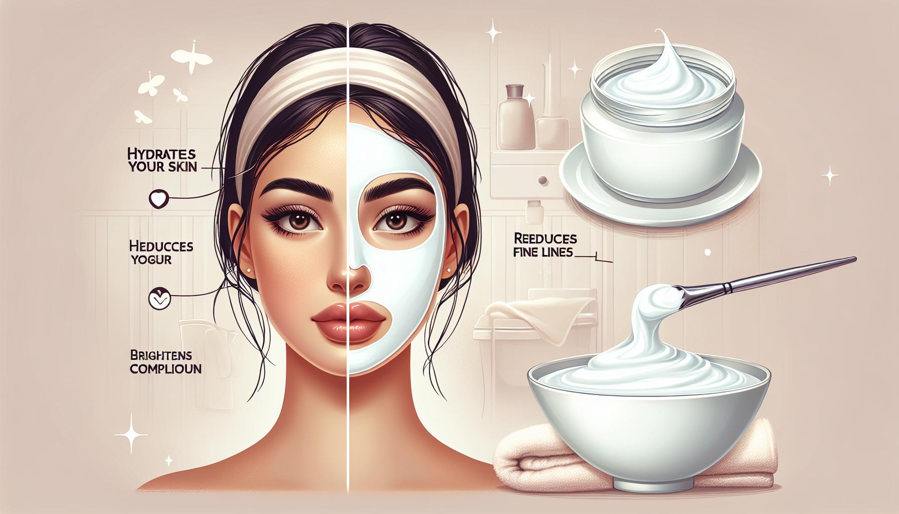 Unlock‌ the ⁣Benefits of Yogurt Masks