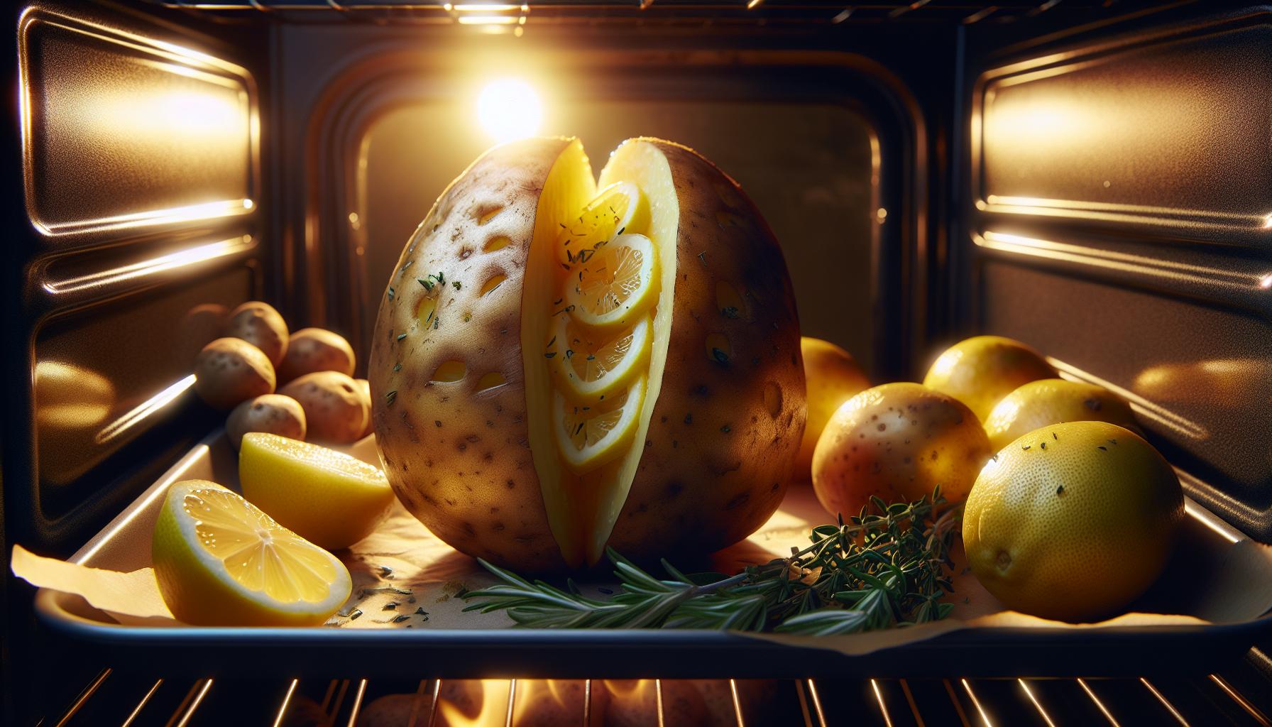 Unlock Zesty Flavors of Lemon Baked Potatoes