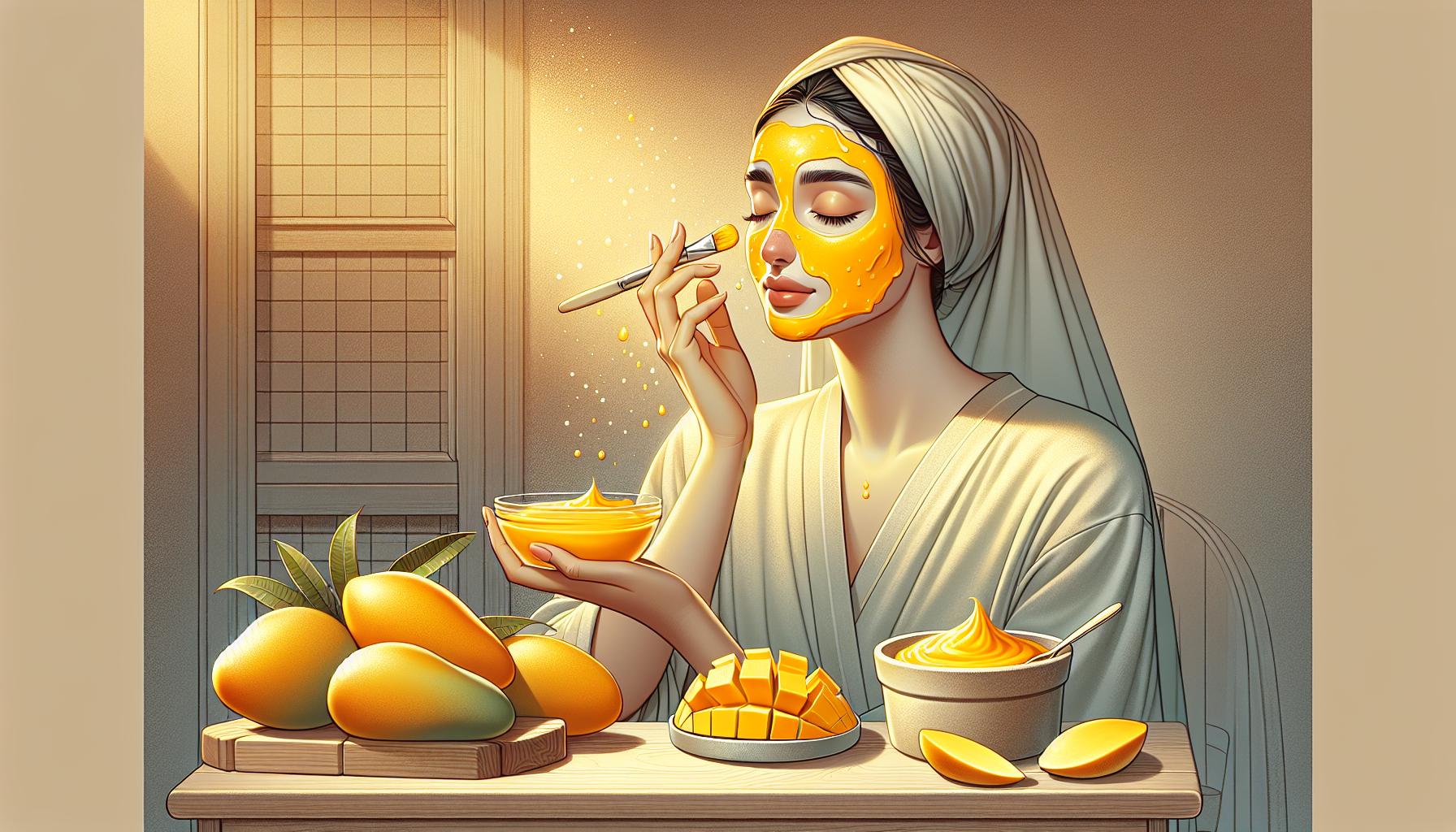 Unlock‌ Glowing Skin with Mango Masks